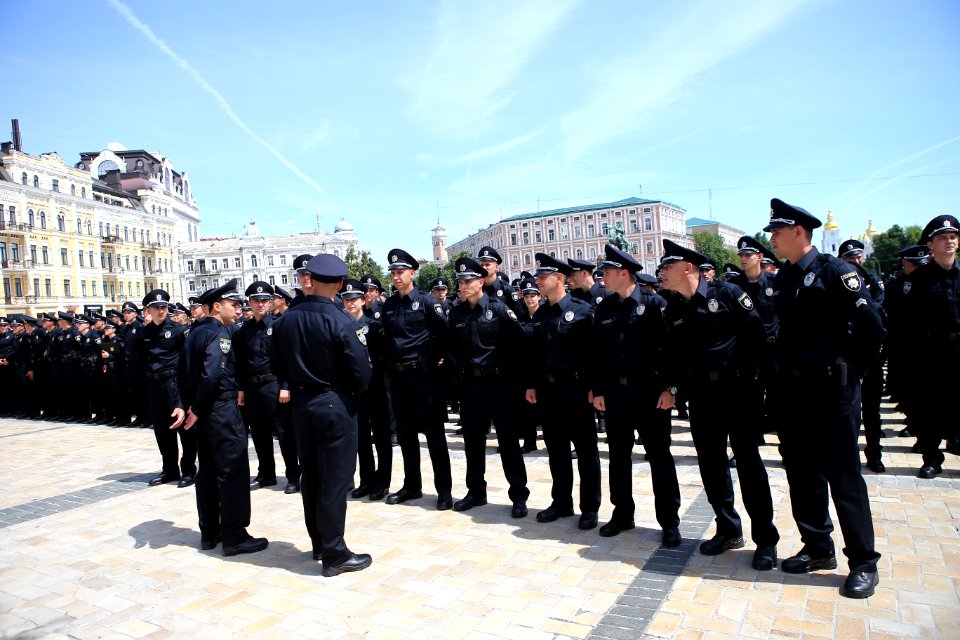 Kyiv Patrol Police Oath Ceremony, July 4, 2015 (19400627672)