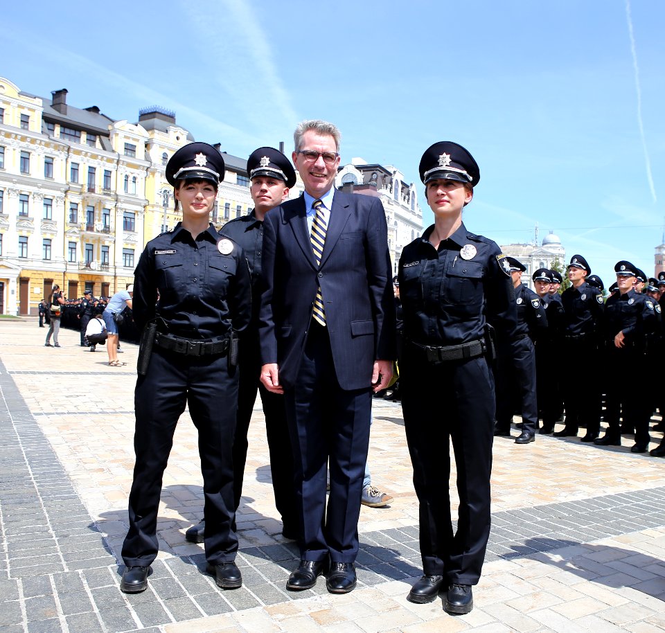 Kyiv Patrol Police Oath Ceremony, July 4, 2015 (19406853875)