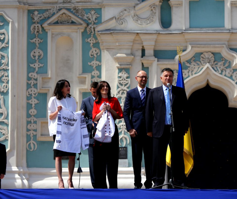 Kyiv Patrol Police Oath Ceremony, July 4, 2015 (19410994481)