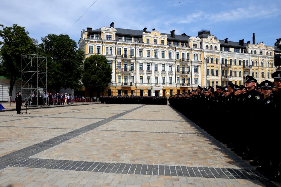 Kyiv Patrol Police Oath Ceremony, July 4, 2015 (19411006571)