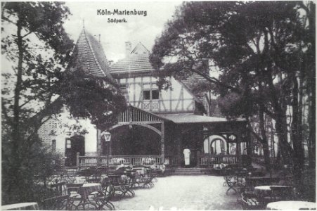 Köln Südpark-Restaurant Ostseite 1909