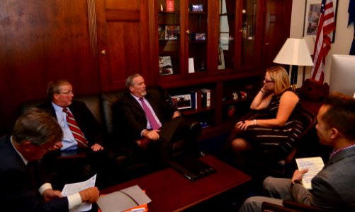 Kyrsten Sinema meeting with Valley Metro in Washington D.C. in 2014