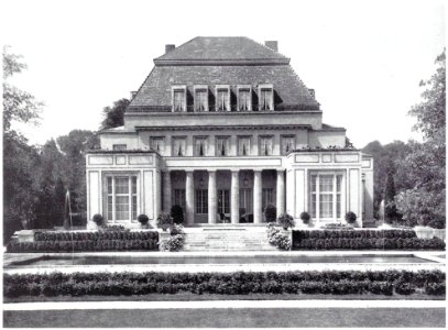 Köln-Marienburg Haus Feinhals Gartenansicht 1911