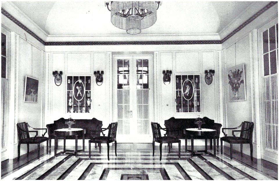 Köln-Marienburg Haus Feinhals Teezimmer 1911