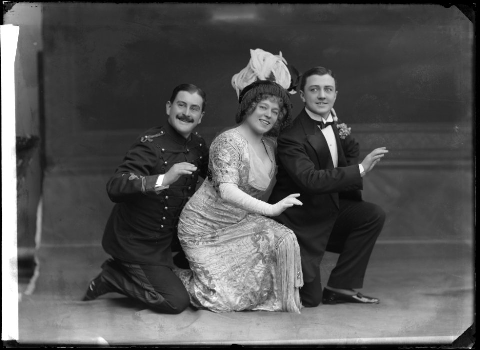 Kyska Susanna, Oscarsteatern 1911. Rollporträtt - SMV - OscT008