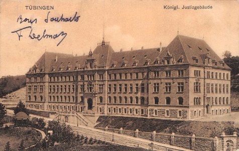 Königliches Justizgebäude (AK H Sting 1907)