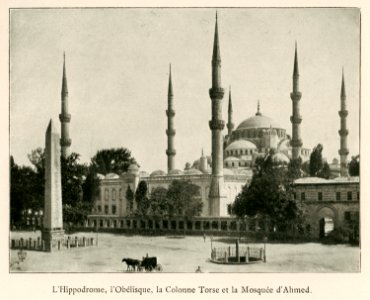 L'Hippodrome, l'Obelisque, la Colonne Torse et la Mosquée d'Ahmed - Barth Hermann - 1913