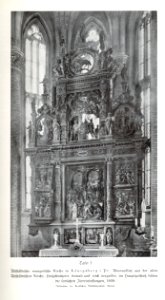 Königsberg, Altstädtische Kirche, Altaraufsatz, 1606