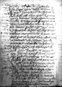 L'homme au masque de fer, acte d'écrou, 1698