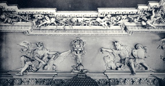 Königsberg, Kneiphöfisches Rathaus, Decke im Magistrats-Sitzungssaal (6)
