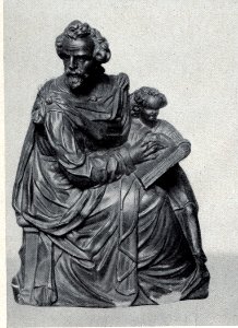 Königsberg, Kunstgewerbe-Museum, Evangelist Matthäus aus dem St.Georgs-Hospital, um 1635