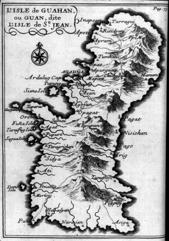 L'Isle de Guahan, ou Guan, dite L'isle de St. Jean LCCN2006691890