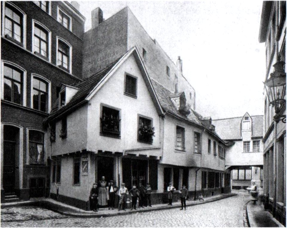 Köln Martinsabteigasse ca. 1910
