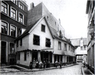Köln Martinsabteigasse ca. 1910