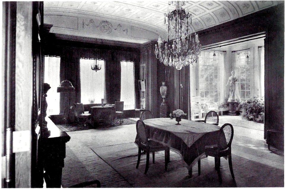 Köln-Bayenthal Villa Lindgens Speisezimmer 1910