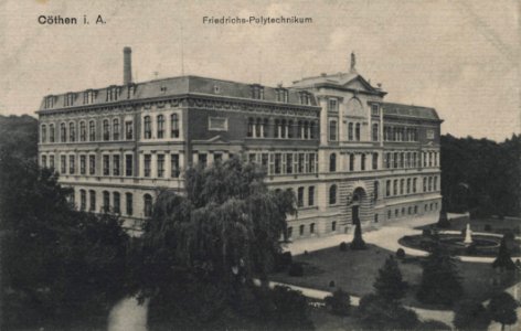 Köthen (Anh.), Sachsen-Anhalt - Friedrichs-Polytechnikum (Zeno Ansichtskarten)