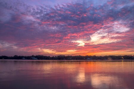 Sky dramatic evening photo