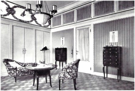 Köln-Marienburg Haus Feinhals Ankleidezimmer 1911