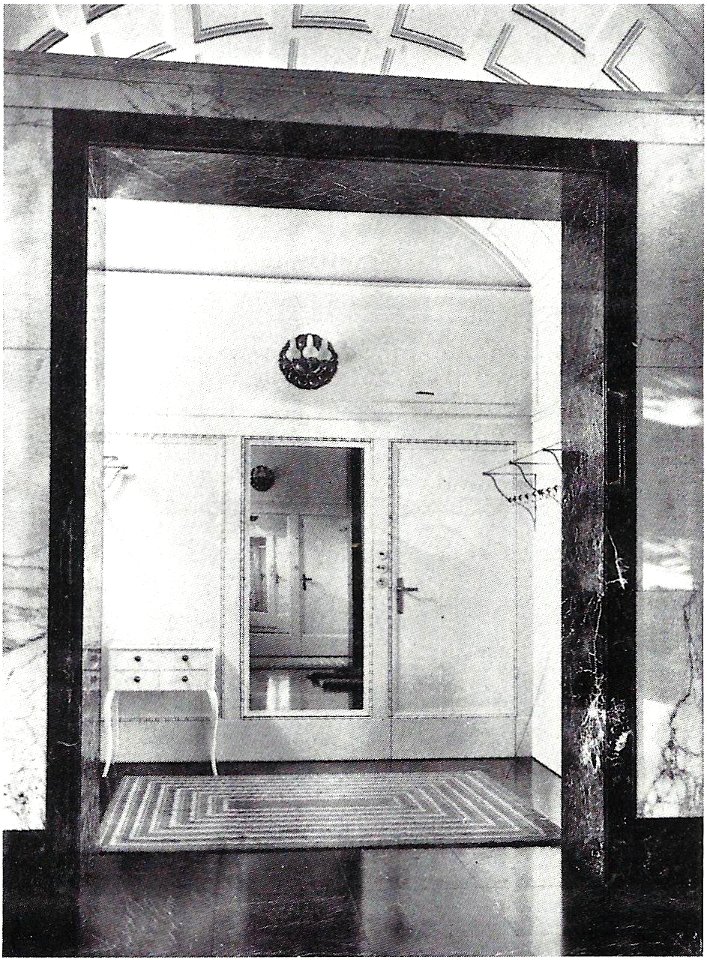 Köln-Marienburg Haus Feinhals Garderobe 1911