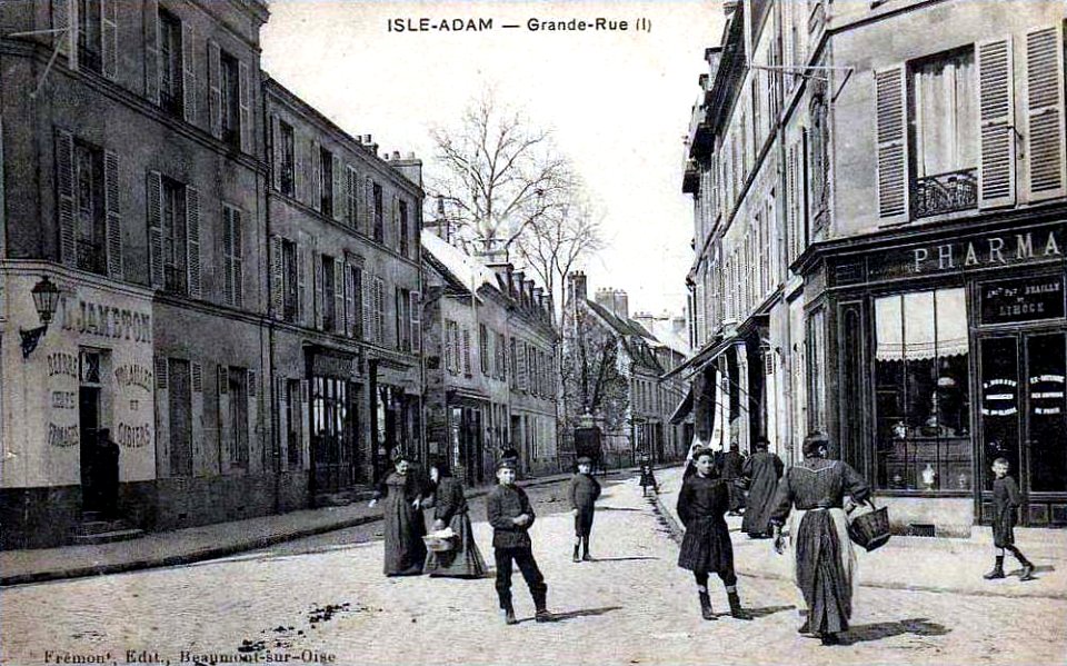L'Isle-Adam-La Grande-Rue