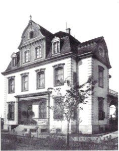 Köln-Marienburg Villa Below Südostansicht 1898 photo