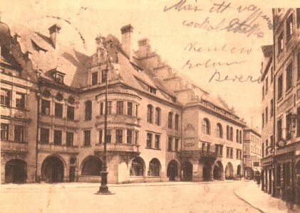 Königliches Hofbräuhaus - München, 1903.07.18 (1)