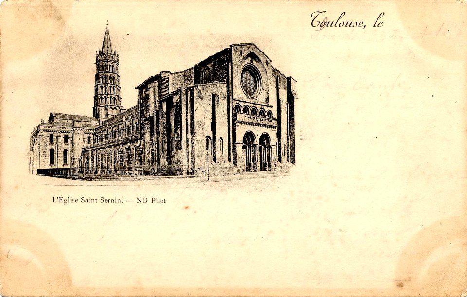 L'église Saint-Sernin. - FRAC31555 9Fi5565