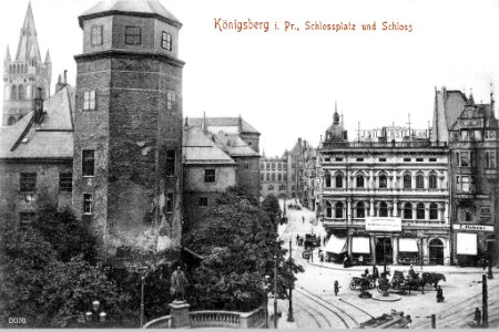 Königsberg KbgSchlossSchlossplatz