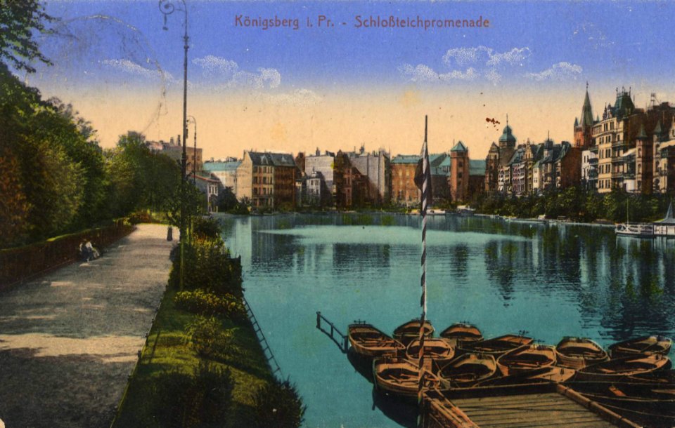 Königsberg O.-Pr., Ostpreußen - Schlossteichpromenade (Zeno Ansichtskarten)