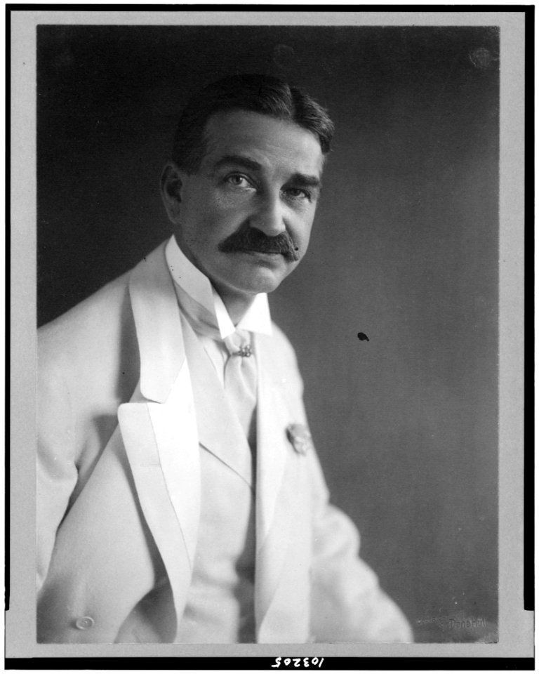 L. Frank Baum, half-length portrait, facing right LCCN91732240