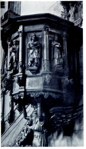 Königsberg, Evangelische Neuroßgärter Kirche, Kanzelkörper mit Engel