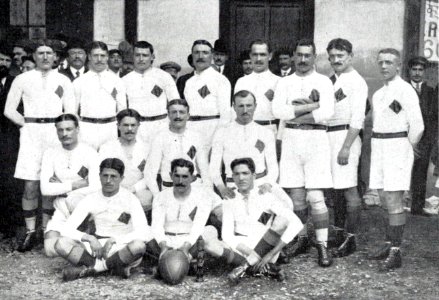 L'USAP champion de France de rugby en 1914