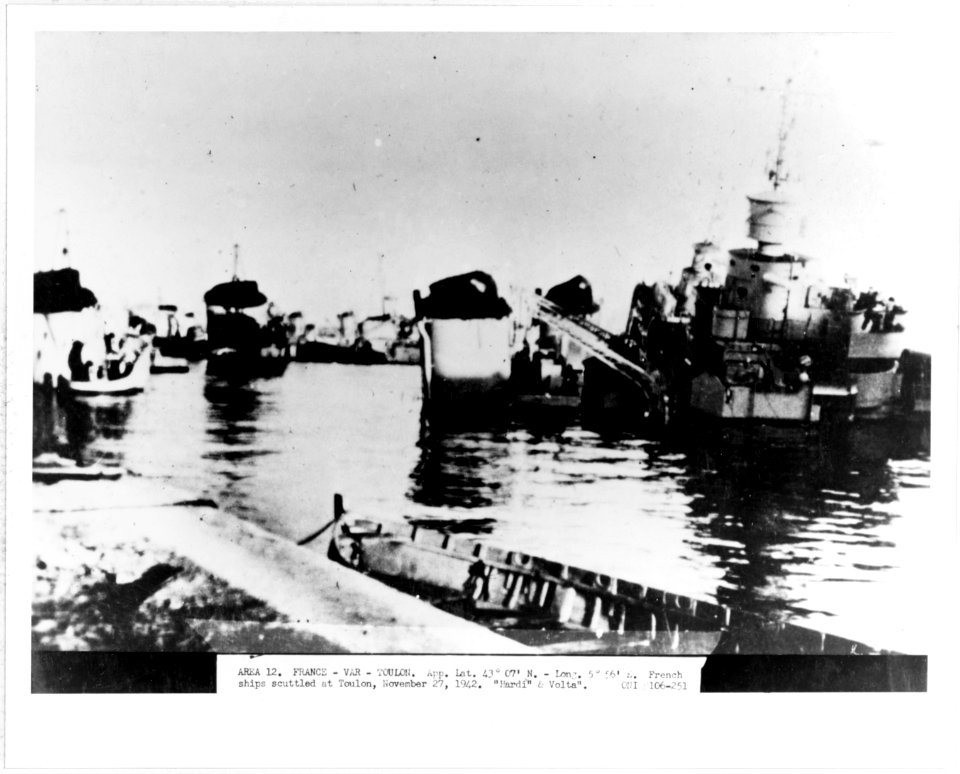 L'Adroit scuttled NH 88599