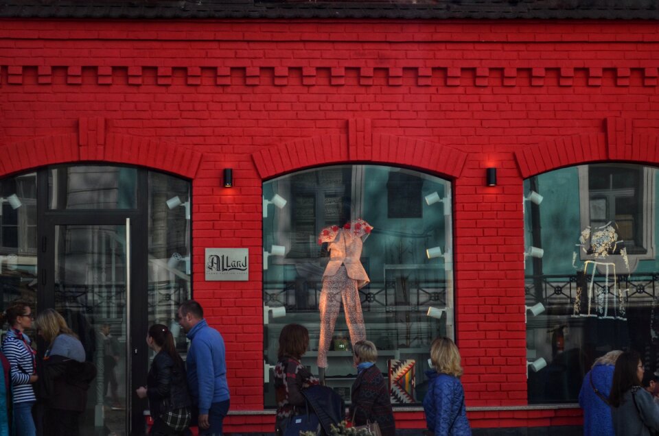 Street architecture shopping