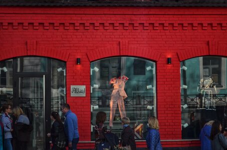 Street architecture shopping