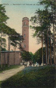 Köslin, Pommern - Aussichtsturm und Restaurant (Zeno Ansichtskarten)