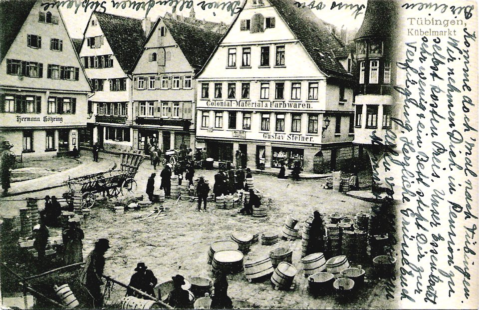 Kübelmarkt (AK E Mauthe n1905 TPk156)