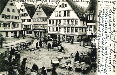 Kübelmarkt (AK E Mauthe n1905 TPk156)