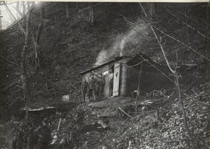 Küche in Stellungen Rgmt. 119 Unte Monte-Tomba. (BildID 15668396)