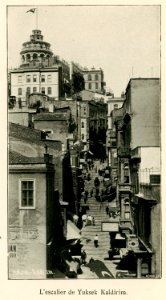 L'escalier de Yuksek Caldirim - Barth Hermann - 1913