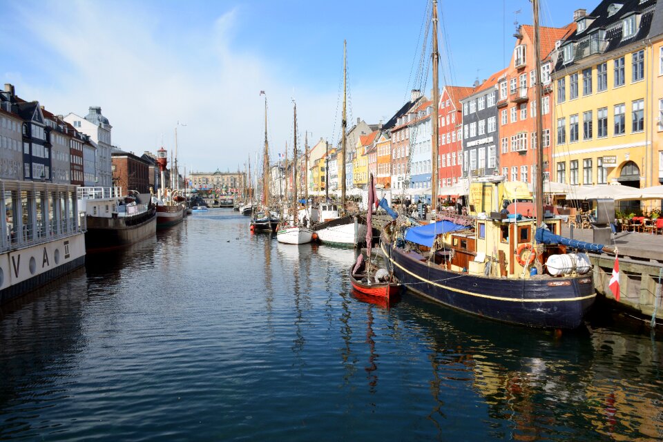 Denmark travel boat