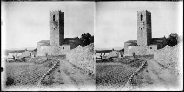 L'església i el nucli de Santa Agnès de Malanyes