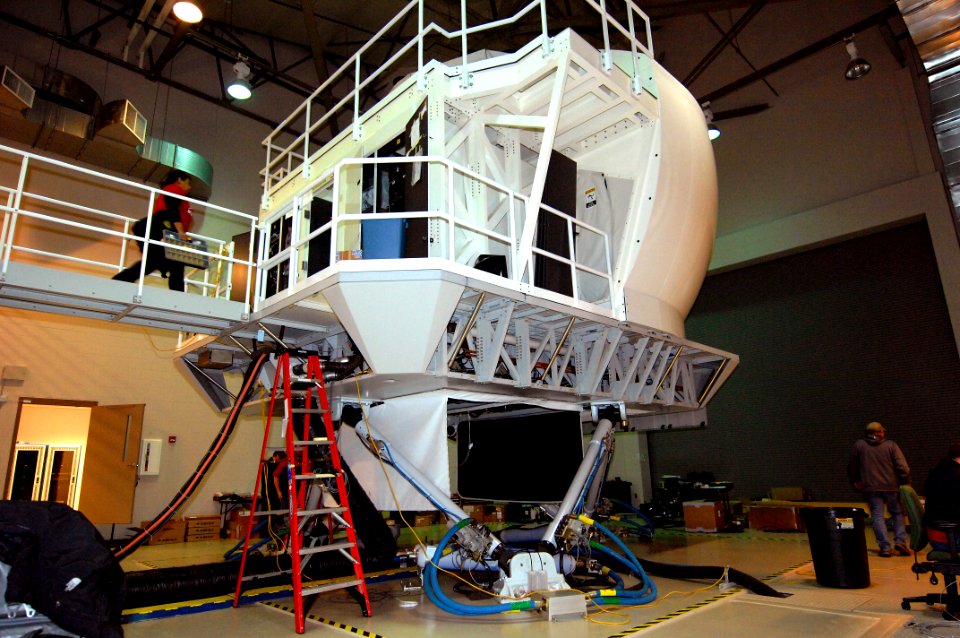 L3 Technologies RC-135 full flight simulator in Offutt Air Force Base