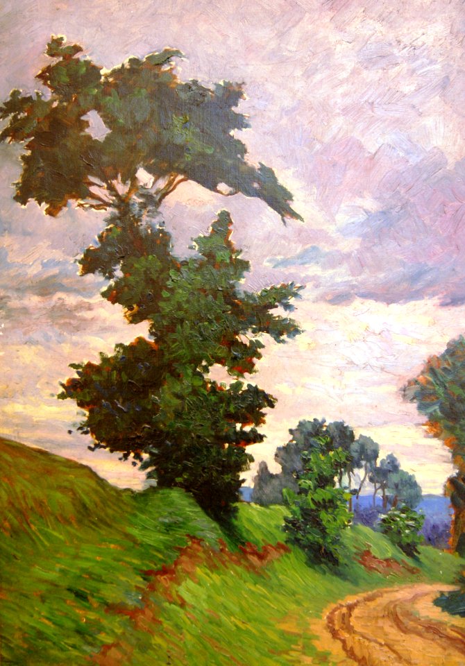 L340 - Léo Gausson - Le chemin creux à Gouvernes