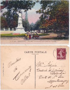 L.P. 26 Tourcoing — Monument Commémoratif de la Bataille de Tourcoing v° r°