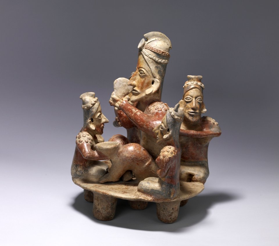 Jalisco - Feasting Scene - Walters 482768 - Left Side