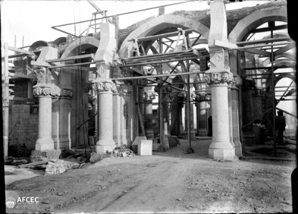 L'Hospital de la Santa Creu i San Pau en construcció