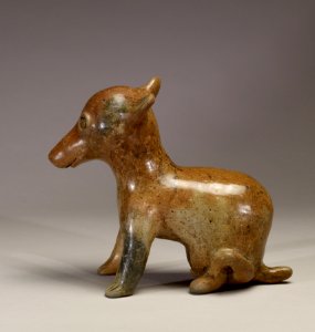 Jalisco - Seated Puppy - Walters 482816 - Left Side