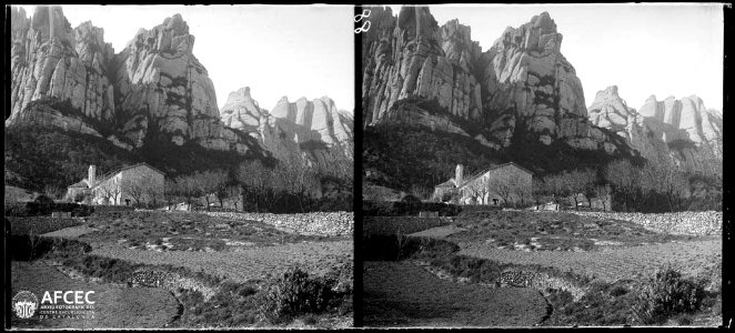 L'abadia de Santa Cecília de Montserrat (AFCEC VINTRO B 00088)