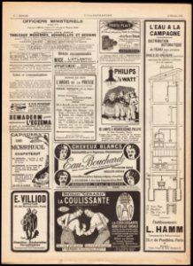 L'ILLUSTRATION No3910 9 Février 1918 Annonces 4